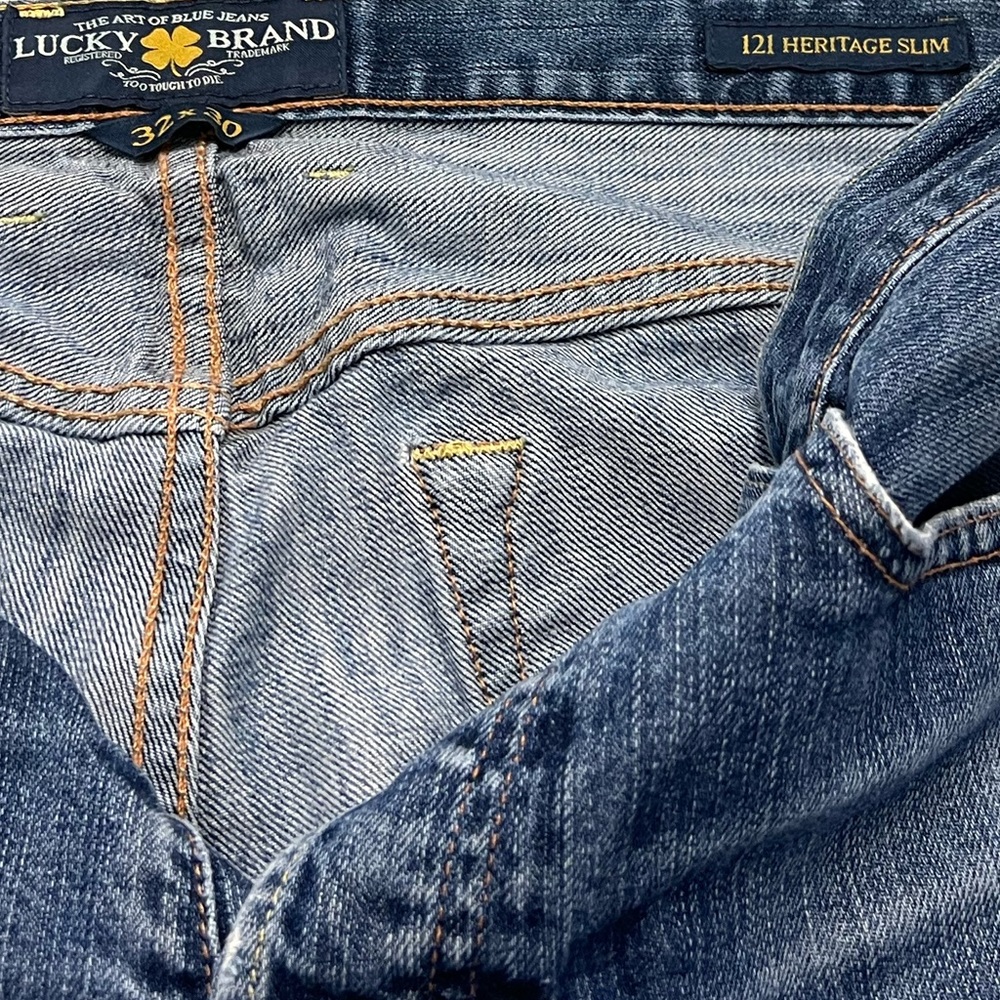 Lucky Heritage Men’s 121 Slim 32 x 30